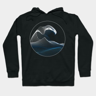 Dramabite The minimal wave off Kanagawa Hoodie